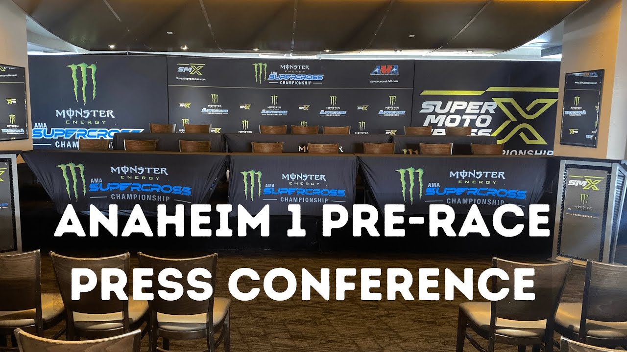 2024 SuperMotocross Anaheim 1 PreRace Press Conference » SuperMotocross