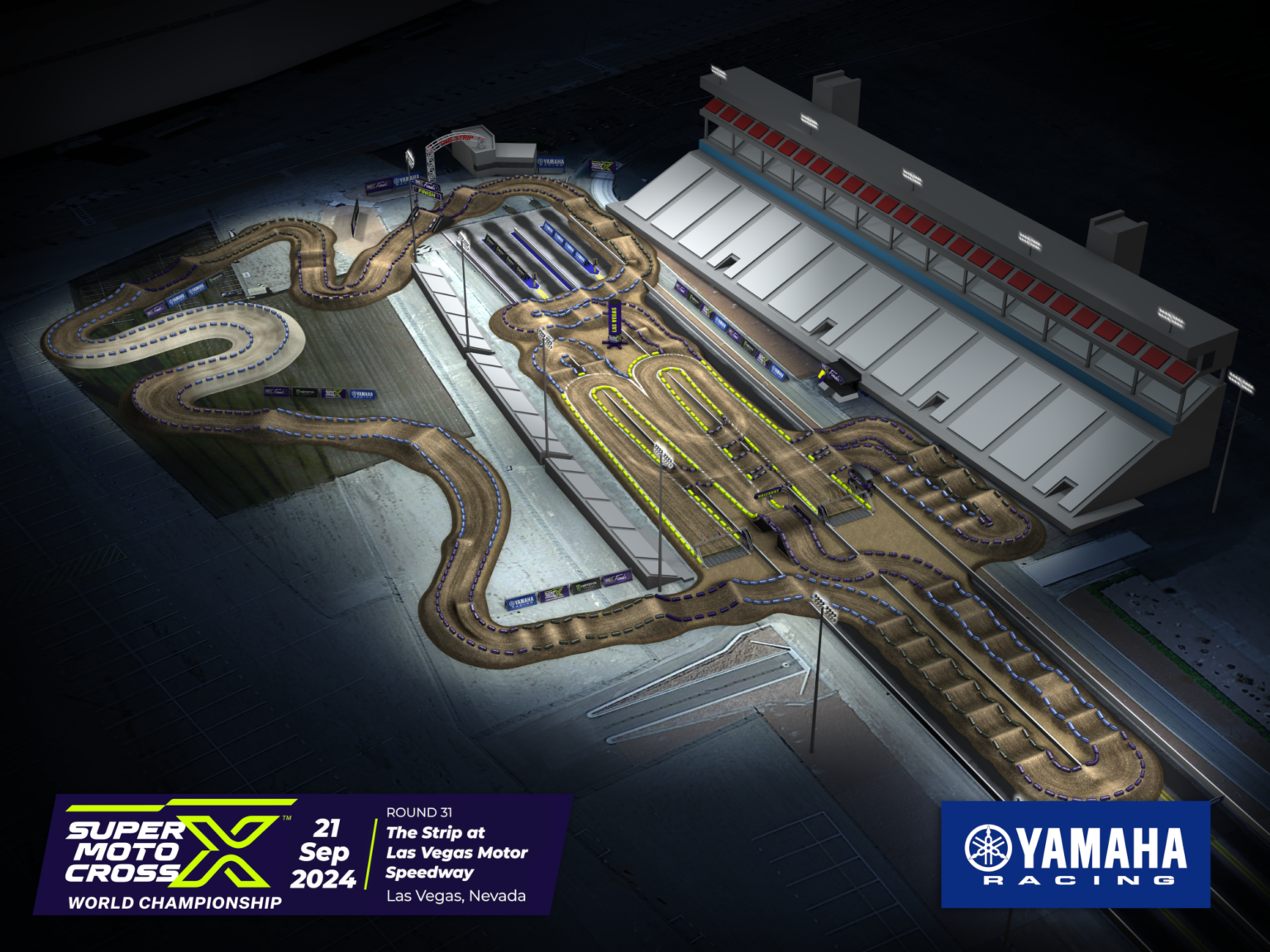 2024 SMX Track Maps SuperMotocross