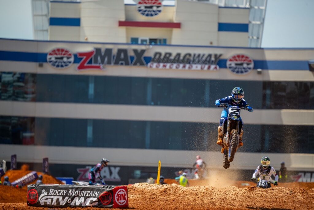 Cooper Webb on track at zMAX Dragway