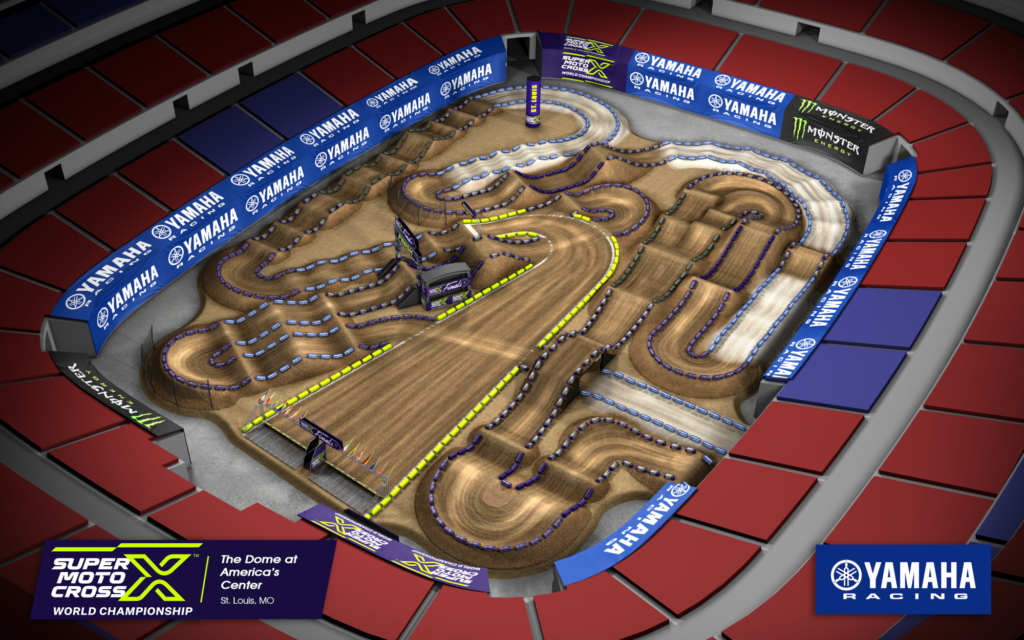 St Louis track map